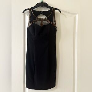 Charlotte Russe Black Halter Bodycon Mini Dress